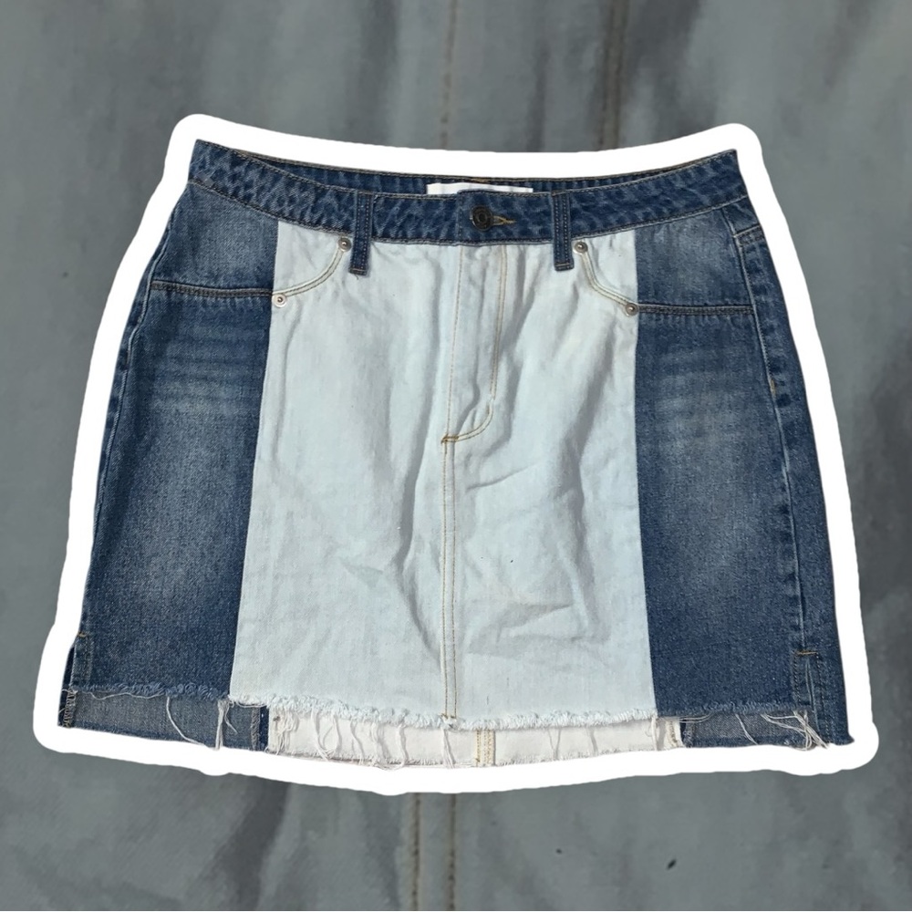 The Impeccable Pig Colorblock Mini Skirt